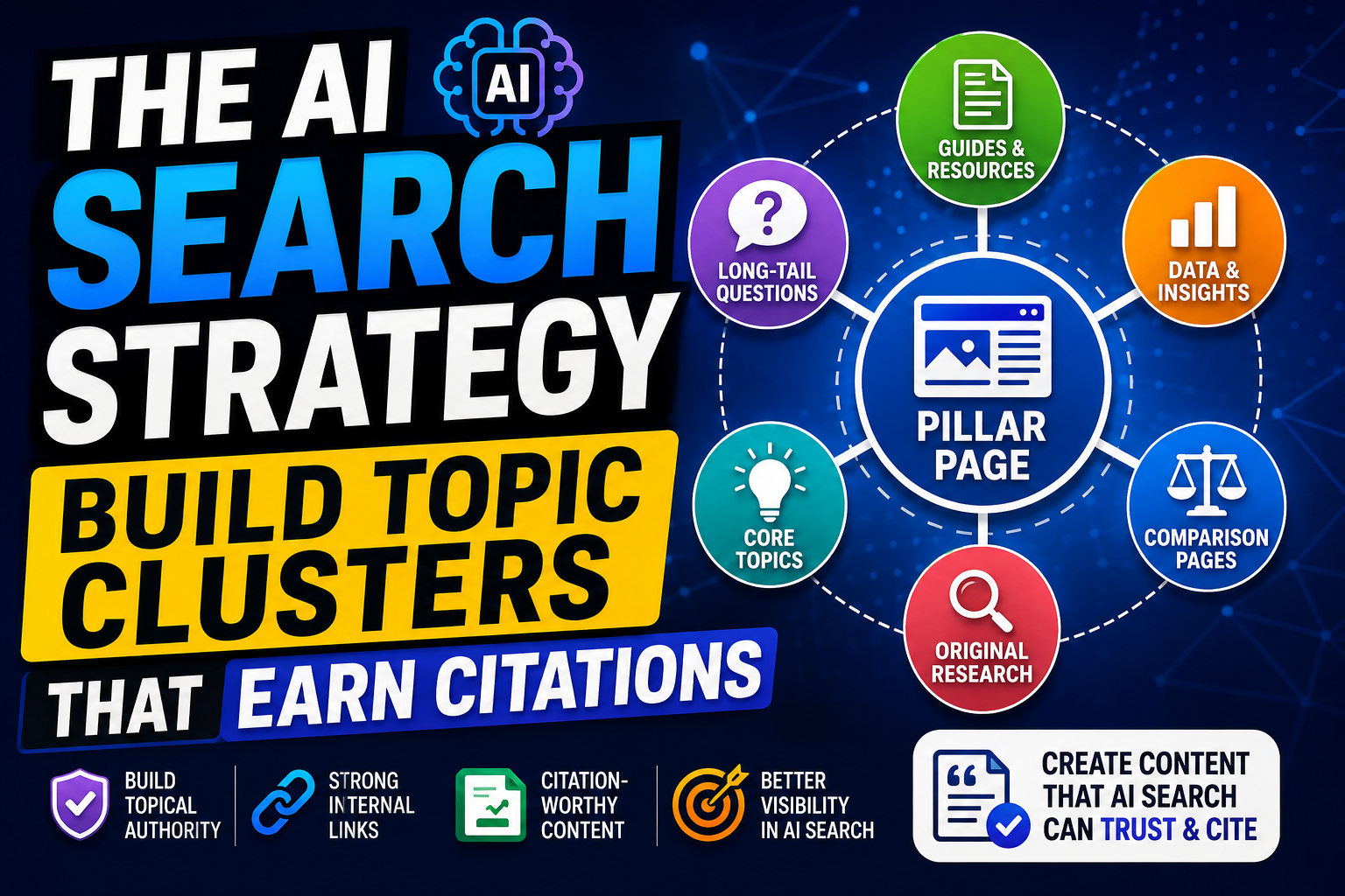 The AI Search Strategy: Build Topic Clusters That Earn Citations