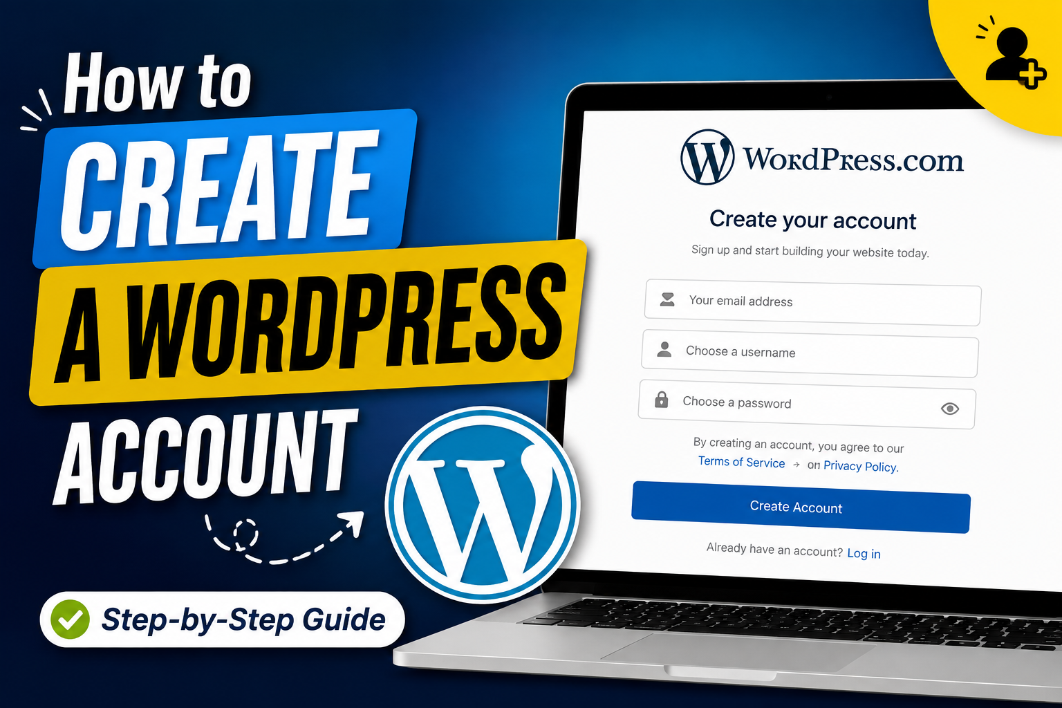 Create WordPress Account